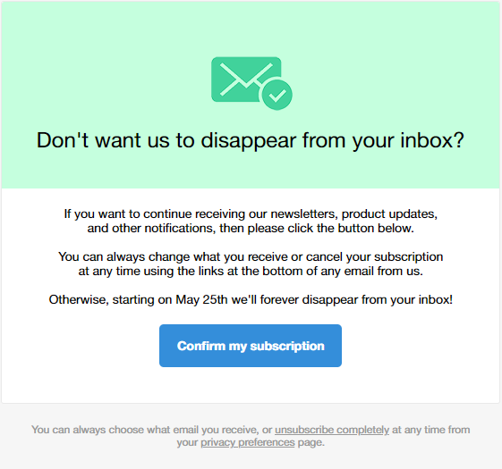 Vtiger CRM Blog » How to send GDPR complaint email campaign