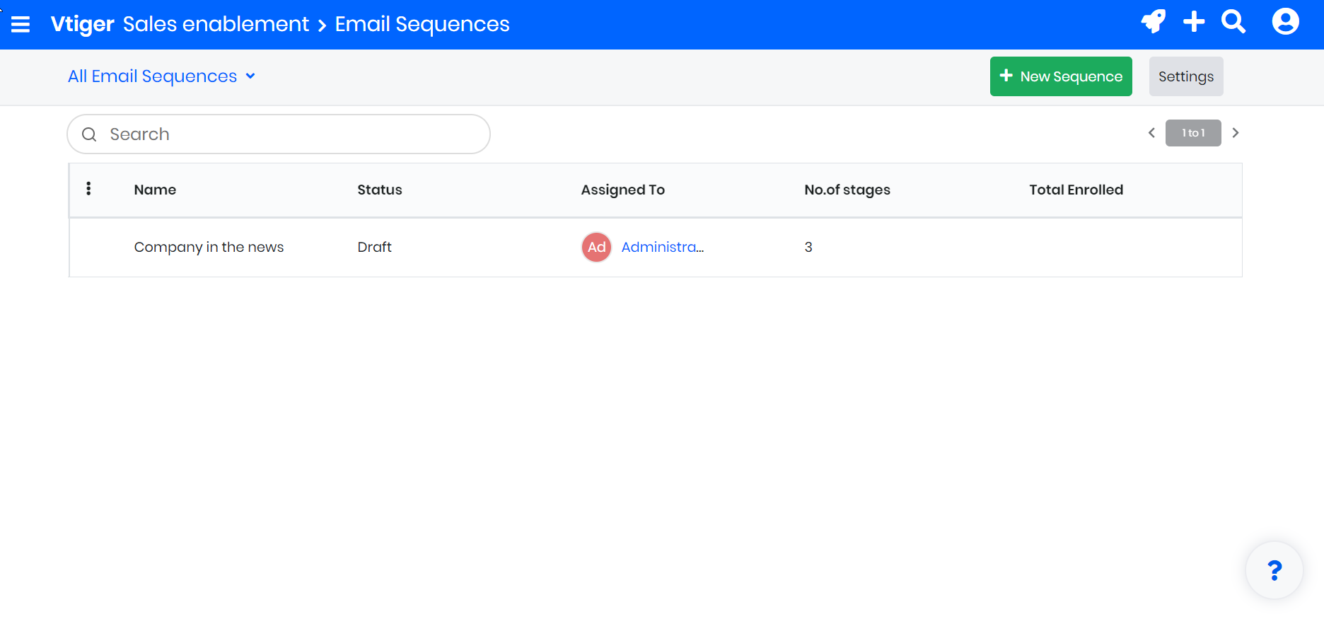 Mới trong Vtiger! Chuỗi email: Tự động hóa việc theo dõi bán hàng của bạn | Vtiger CRM Blog - Chủ đề, Mẹo, Thông tin chi tiết và Cập nhật CRM mới nhất