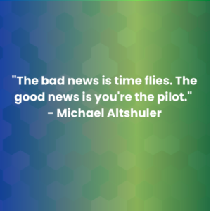 _悪いニュースは時が経つことです。 良いニュースはyou_reパイロットです。_-MichaelAltshuler