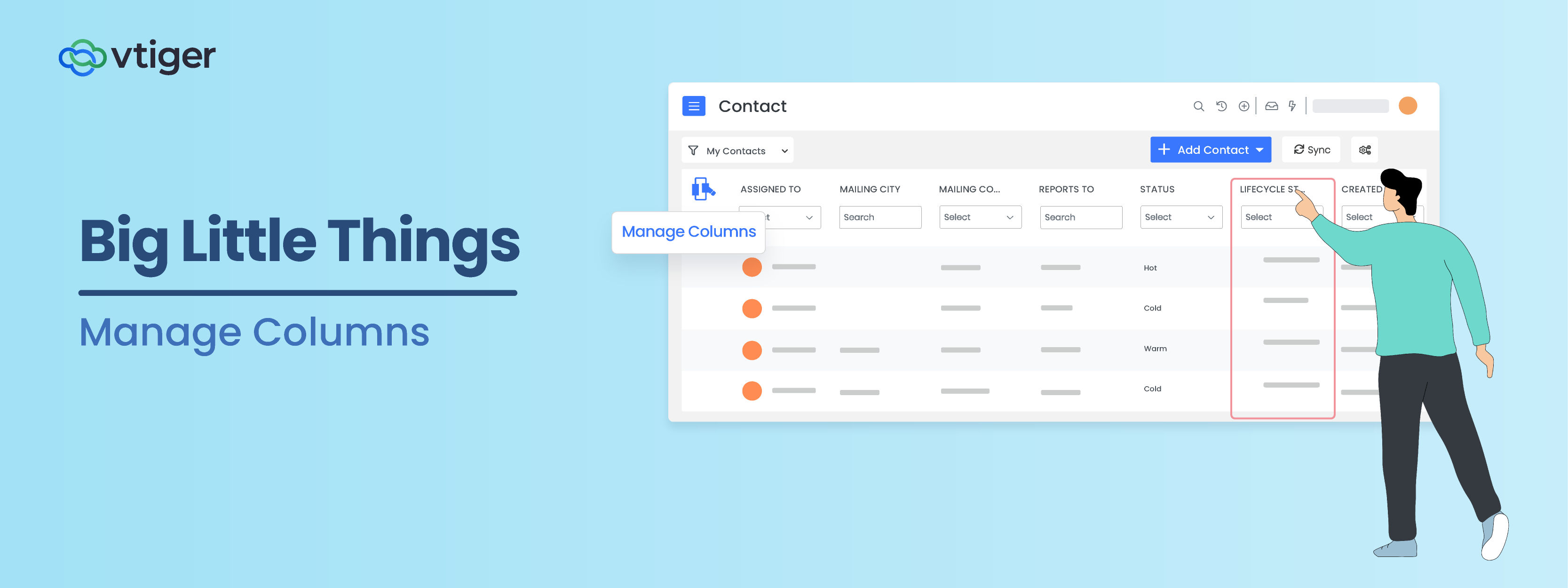 Big Little Things: Manage Columns