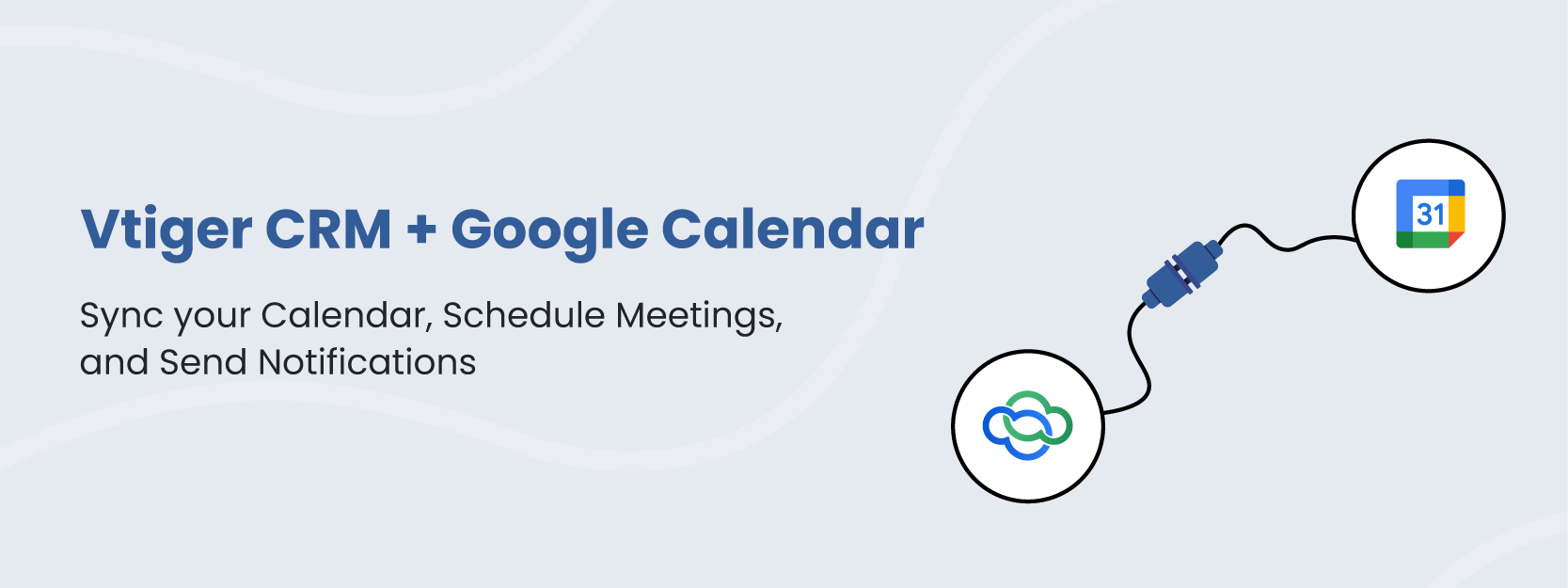 Banner del blog sull'integrazione di Google Calendar