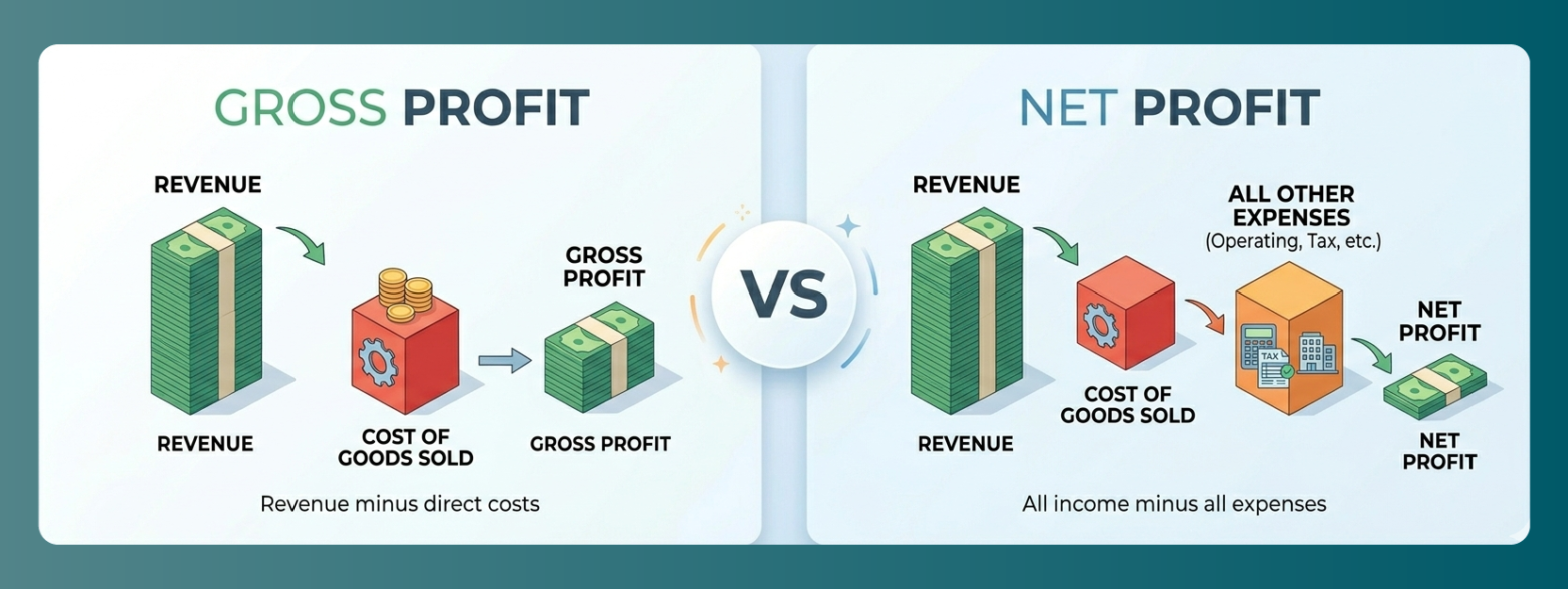 Gross Profit vs Net Profit